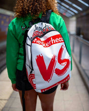 Load image into Gallery viewer, Exclusive &quot;Sneakerhead vs Hypebeast&quot; Large Backpack - SNEAKERHEADS CLOTHING LINE
