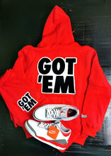 Load image into Gallery viewer, Exclusive "GOT 'EM" LE Sweatsuit (Red) - SNEAKERHEADS CLOTHING LINE