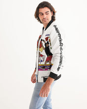 Load image into Gallery viewer, Exclusive #SNEAKERHEADS "OOOOH ON THE SCL TIP" LE Men's Bomber Jacket - SNEAKERHEADS CLOTHING LINE