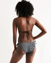 Load image into Gallery viewer, Exclusive Women's "Elephant Print" (Grey) 2pc Triangle String Bikini - SNEAKERHEADS CLOTHING LINE