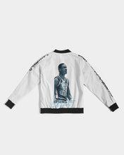 Load image into Gallery viewer, Exclusive "University Blue GOAT" Women's Bomber Jacket - SNEAKERHEADS CLOTHING LINE