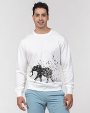 Load image into Gallery viewer, Elephant Men's Classic French Terry Crewneck Pullover - SNEAKERHEADS CLOTHING LINE