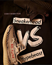 Load image into Gallery viewer, EXCLUSIVE SNEAKERHEAD vs HYPEBEAST LE Tshirt (Black/White) - SNEAKERHEADS CLOTHING LINE
