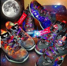 Load image into Gallery viewer, Exclusive "Galaxy" LE Custom Shoelaces - SNEAKERHEADS CLOTHING LINE