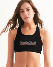 Load image into Gallery viewer, Women's "Sneakerheads vs Hypebeast" Seamless Sports Bra - SNEAKERHEADS CLOTHING LINE
