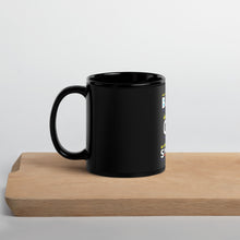 Load image into Gallery viewer, Black Glossy Mug - SNEAKERHEADS CLOTHING LINE