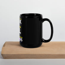 Load image into Gallery viewer, Black Glossy Mug - SNEAKERHEADS CLOTHING LINE