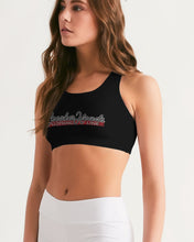 Load image into Gallery viewer, Women's "Sneakerheads vs Hypebeast" Seamless Sports Bra - SNEAKERHEADS CLOTHING LINE