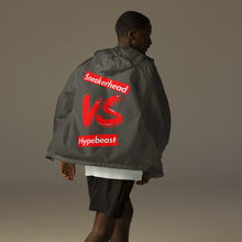 Load image into Gallery viewer, Exclusive "Sneakerhead vs Hypebeast" lightweight zip up windbreaker - SNEAKERHEADS CLOTHING LINE