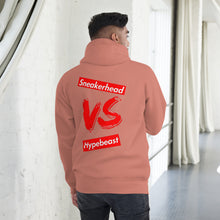 Load image into Gallery viewer, Exclusive "Sneakerhead vs Hypebeast" LE Hoodie (Unisex) - SNEAKERHEADS CLOTHING LINE