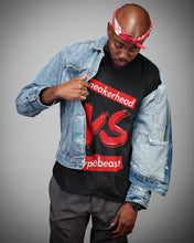 Load image into Gallery viewer, EXCLUSIVE SNEAKERHEAD vs HYPEBEAST LE Tshirt - SNEAKERHEADS CLOTHING LINE
