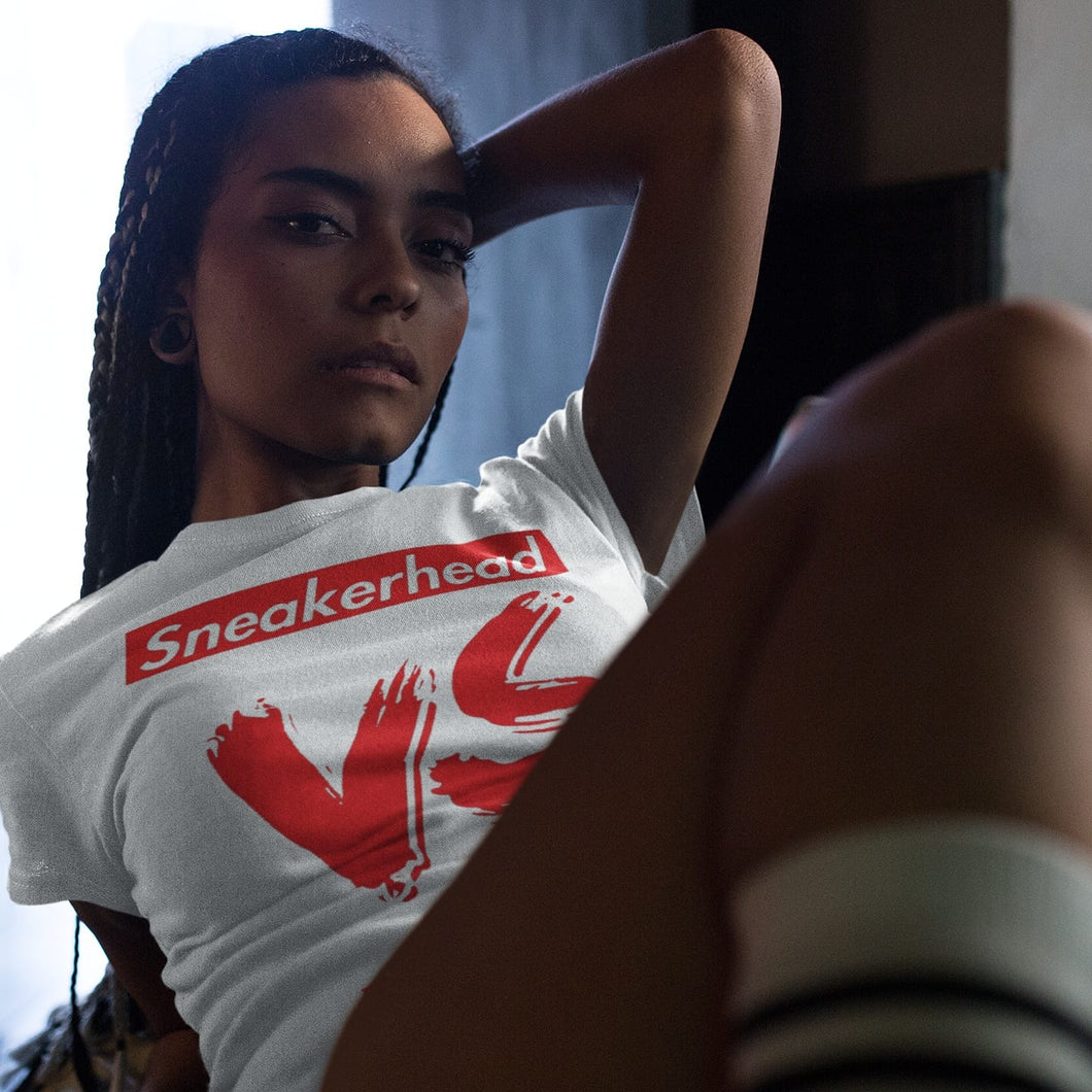 EXCLUSIVE SNEAKERHEAD vs HYPEBEAST LE Tshirt (White) - SNEAKERHEADS CLOTHING LINE
