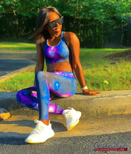 Load image into Gallery viewer, Women&#39;s &quot;Galaxy&quot; Seamless Sports Bra - SNEAKERHEADS CLOTHING LINE
