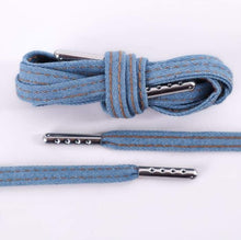 Load image into Gallery viewer, Exclusive &quot;Denim&quot; LE Premium Shoelaces - SNEAKERHEADS CLOTHING LINE

