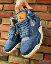 Load image into Gallery viewer, Exclusive &quot;Denim&quot; LE Premium Shoelaces - SNEAKERHEADS CLOTHING LINE
