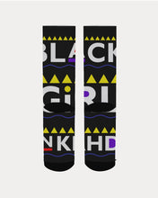 Load image into Gallery viewer, Black Girl SNKRHDS Women&#39;s Socks - SNEAKERHEADS CLOTHING LINE
