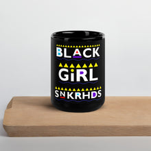 Load image into Gallery viewer, Black Glossy Mug - SNEAKERHEADS CLOTHING LINE

